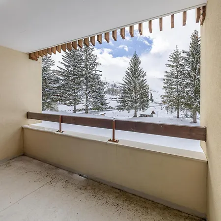 Confortable Au Pied Des Pistes, Balcon Sud